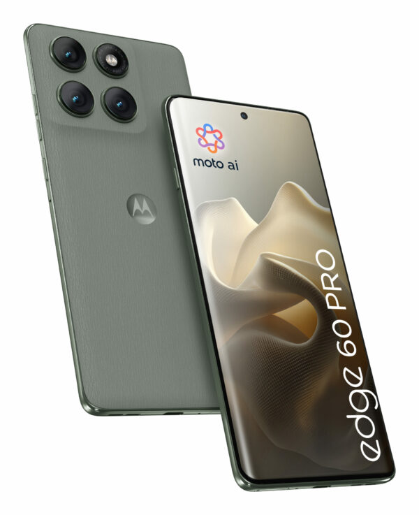 Edge 60 Pro, OLED, 512GB, 12GB RAM, Dual SIM, 5G, 3x 50MP AI Cam, Baterie 6000 mAh, incarcare TurboPower 90W, Pantone Shadow „PB7X0009PL” (timbru verde 0.45 lei)