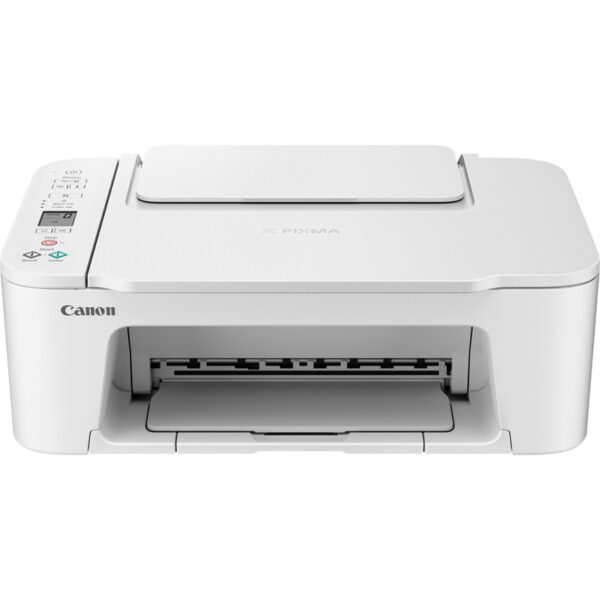 Multifunctional InkJet Color Canon TS3751i, A4, Functii: Impr.|Scan.|Cop., Viteza de Printare Monocrom: 7.7ppm, Viteza de printare color: 4ppm, Conectivitate:USB|WIFI, Duplex:Nu, ADF:Nu White, (incl.TV 8lei) „6671C026AA”