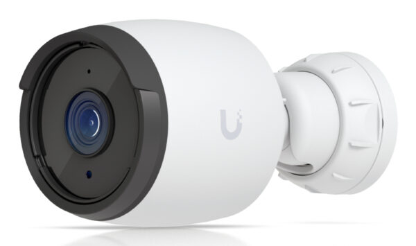 Ubiquiti UVC-G6-Bullet-W All-weather 4K PoE camera with a 1/1.8″ 8MP image sensor, Multi-TOPs AI Engine, and long-range IR night vision „UVC-G6-BULLET-W” (timbru verde 0.8 lei)