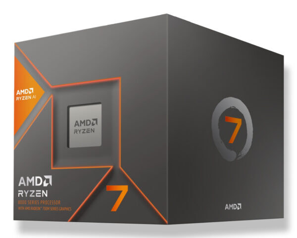 AMD CPU Desktop Ryzen 7 8C/16T 8700G (3.8/5.1GHz Max, 24MB,65W,AM5) box „100-100001236SBX”