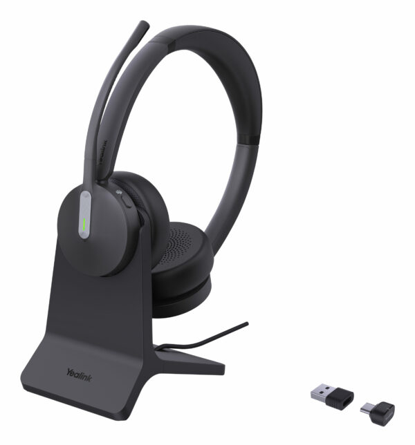 Yealink BH70 Dual with Stand Teams USB-C/A „1208701” (timbru verde 0.18 lei)