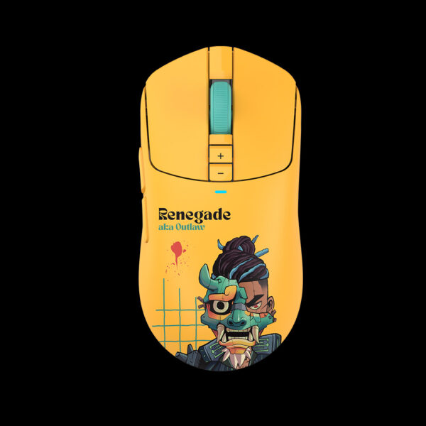 Mouse A4Tech, gaming, BLOODY WAVELINK FULL SPEED,DUAL MODE WIRELESS USB RENEGADE SUNSET TYPE-C , „R72Ultra RENEGADE SUNSET”, (timbru verde 0.18 lei) 4711421 001267