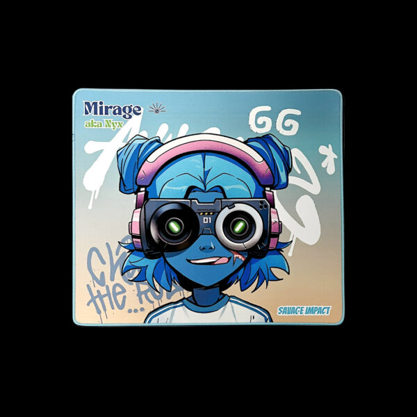 MousePAD A4TECH – gaming, Bloody „BP-45W” Nyx Mirage, cauciuc si material textil, 454 x 400 x 5 mm, imagine, „BP-45W Nyx Mirage” 4711421 002455