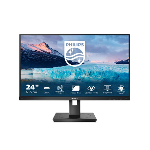 MONITOR 23.8″ PHILIPS 243S1/00 „243S1/00” (timbru verde 6.5 lei)