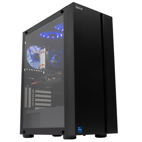 Sistem Spacer Vigilant, i5-12400F, 16GB DDR4, RX6650XT, 1TB, No Os