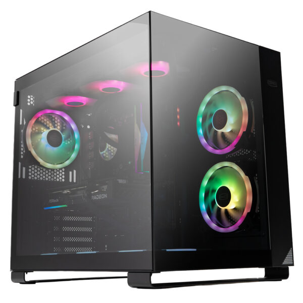 Sistem Spacer Invincible, Ryzen 5 9600X, 32 GB DDR5, RX 9060 XT Challenger 16GB OC, 2 TB, No Os