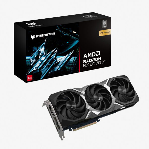 Acer Predator BiFrost AMD Radeon RX 9070 XT OC 16GB GDDR6 „DP.Z4FWW.P01”