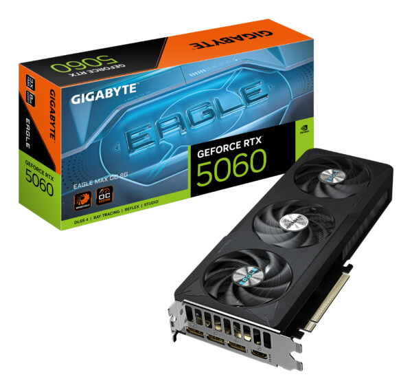 VGA GB RTX 5060 EAGLE MAX OC 8GB „GV-N5060EAGLEMAX OC-8GD”