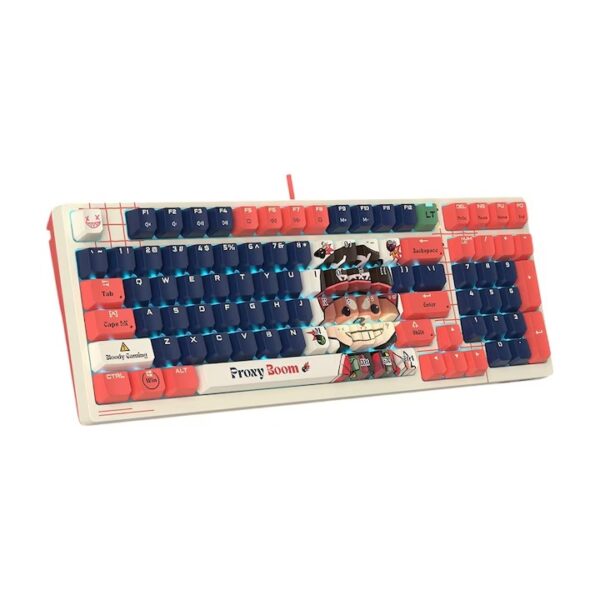 Tastatura gaming Bloody „AT98” Alpha Optical Switch Performance Keyboard USB Proxy Boom, US Layout „AT98 Proxy Boom” (timbru verde 0.8 lei) 4711421 000765