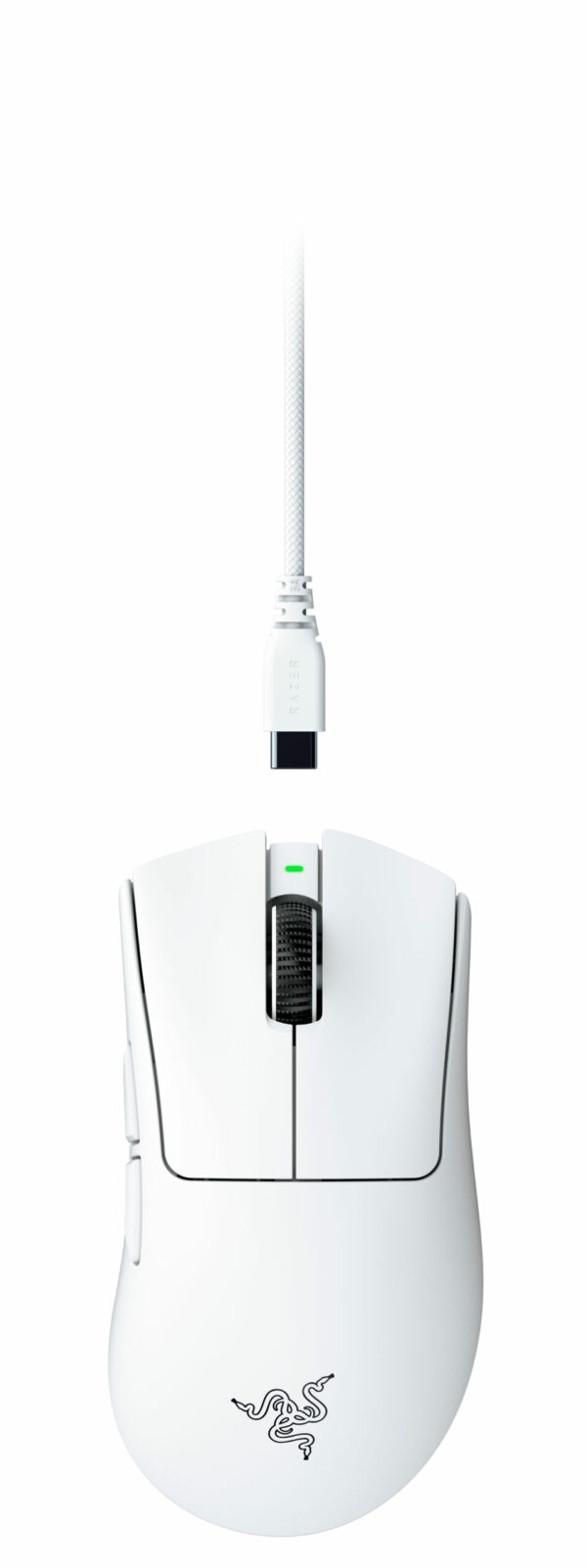 Mouse Razer DeathAdder V4 Pro, alb „RZ01-05330200-R3G1” (timbru verde 0.18 lei)