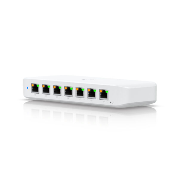 UBIQUITI USW-Ultra-60W-EU 8-port 1GBE PoE Switch „USW-ULTRA-60W-EU” (timbru verde 2 lei)