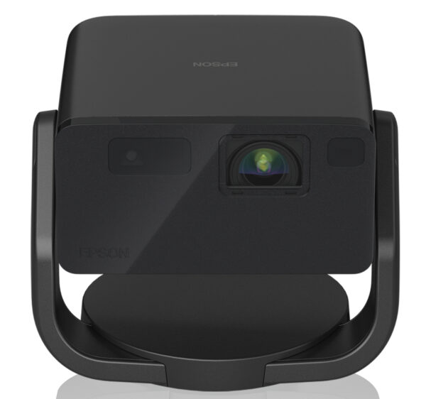 Proiector Epson EF-22B Proiector compact + stand, cu proiecte de pana la 150″, Tehnologie 3LCD, 1000 lumeni,Full HD, Aspect: 16:9, Laser, 20.000 ore, Google TV, USB, jack, HDMI, 5w, Negru., RAPO, „V11HB38140” (timbru verde 4 lei)