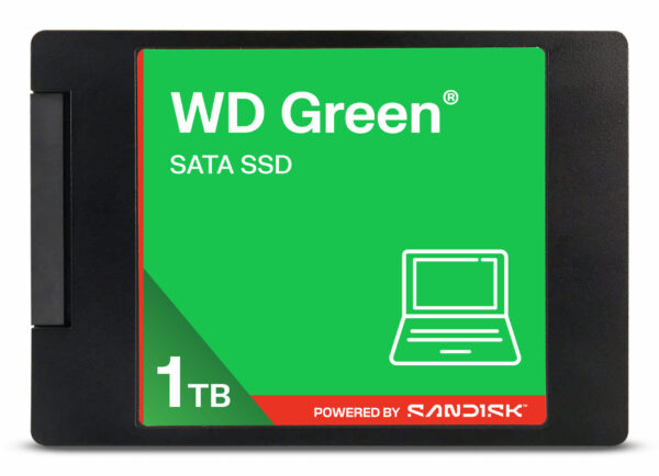 SSD WD Green 1TB SATA, 2.5″, 7mm, Read: 545 MBps „WDS100T5G0A-00CPT0”