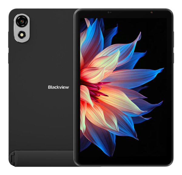 Blackview Zeno 1 LTE 6GB/256GB 8-inch HD IPS 800×1280 90Hz Unisoc T615 Octa-core 1.6GHz 8MP Front/8MP Back Camera Battery 6000mAh No Charger Type-C L1 NetflixHD TUV Android 15 Rock Black „ZENO1_BL256_EU” (timbru verde 0.9 lei)