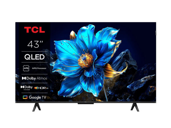 QLED TV 4K 43(108 cm) TCL 43T69C „43T69C” (timbru verde 15 lei)