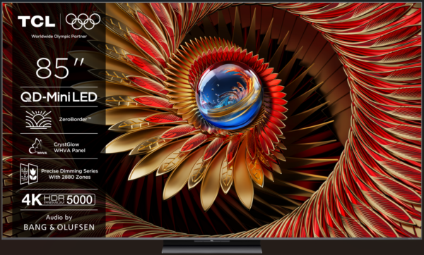 Mini LED TV 4K 85(215 cm) TCL 85Q8C „85Q8C” (timbru verde 15 lei)