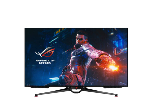 Monitor LED ROG Swift PG48UQ 48 LED 138Hz UltraHD/4K NVIDIA G-Sync Black „90LM0840-B01970” (timbru verde 7 lei)