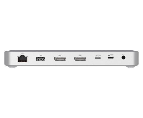 DOCKING STATION D-LINK, 9-in-1 USB 4, conectare PC Type-C, porturi: 2 x USB, 2 x USB Type-C 4.0, 2 x DP 1.4, 1 x USB Type-C 4.0 with DP 1.4, 1 x RJ45 (2.5 Gbps), USB Type-C cablu 50 cm, alb „DUF-901” (timbru verde 0.8 lei)
