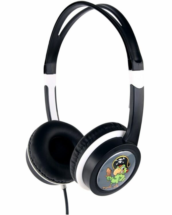 CASTI Gembird, cu fir, utilizare multimedia, conectare prin Jack 3.5 mm x 1, limitare volum pt. copii, negru, „MHP-JR-BK”, (timbru verde 0.8 lei)