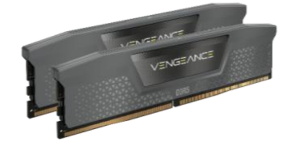 Corsair Memorie DDR5, 64GB, KIT 2x32GB, 6000MT/s, C40, 1.40V, XMP&EXPO, Gri, VENGEANCE „CMK64GX5M2D6000Z40”