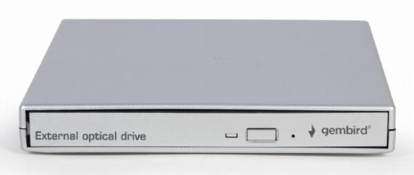 DVD-RW extern, GEMBIRD, interfata USB 2.0, argintiu, „DVD-USB-021-SV” (timbru verde 0.8 lei)