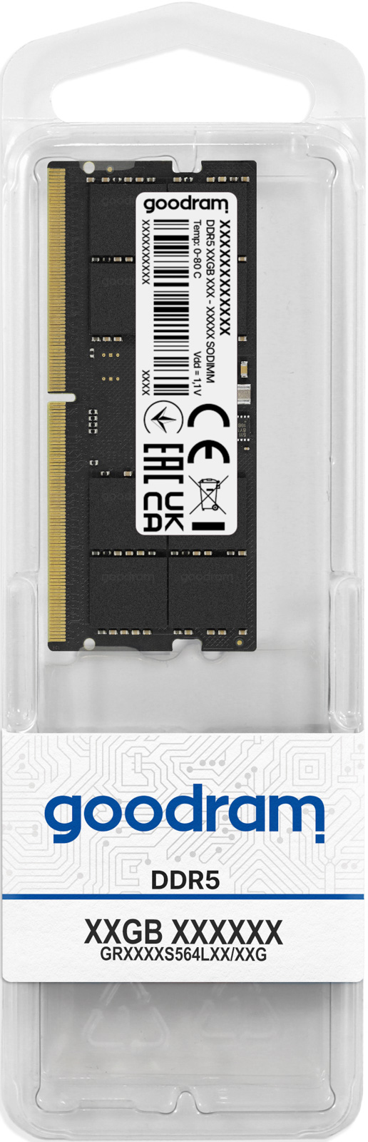 GOODRAM DDR5 16GB 5600Mhz CL40 „GR5600S564L46S/16G”