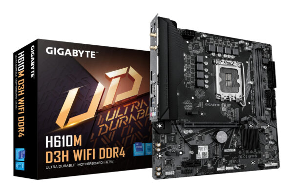 MB GIGABYTE H610M D3H LGA1700 DDR4 „H610M D3H WIFI DDR4”