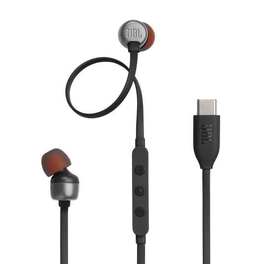 Casti Tune 310C Pure Bass In-Ear Headphones, (Type-C), Black „JBL-T310C-BLK” (timbru verde 0.18 lei)