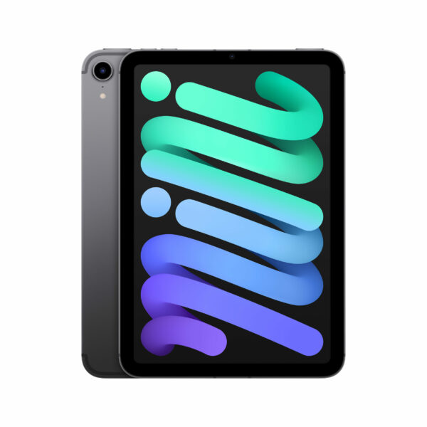 Tableta iPad mini (2021) 8.3″ Cellular & WiFi 64GB Space Grey „MK893” (timbru verde 0.9 lei)