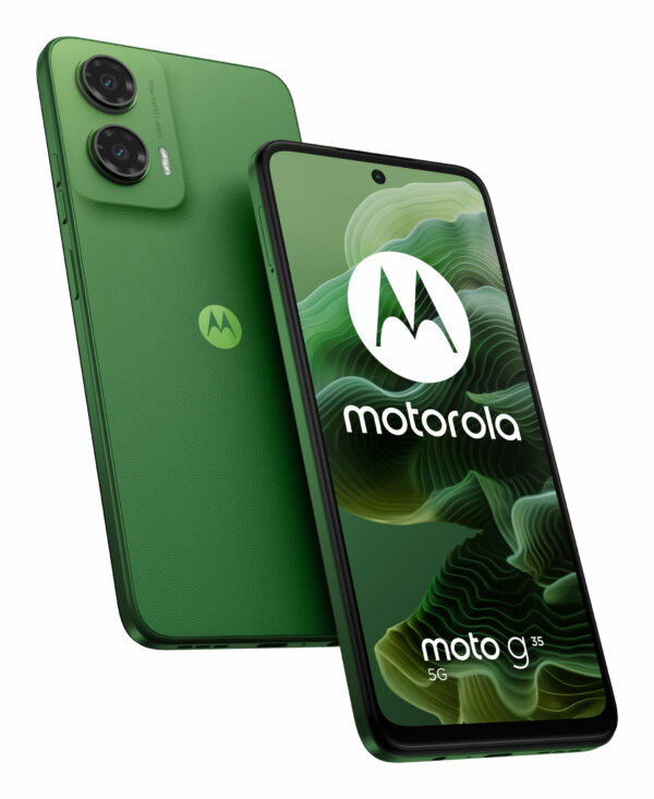 Smartphone moto G35 128GB 4GB RAM 5G Dual SIM Leaf Green „PB3K0000SE” (timbru verde 0.45 lei)