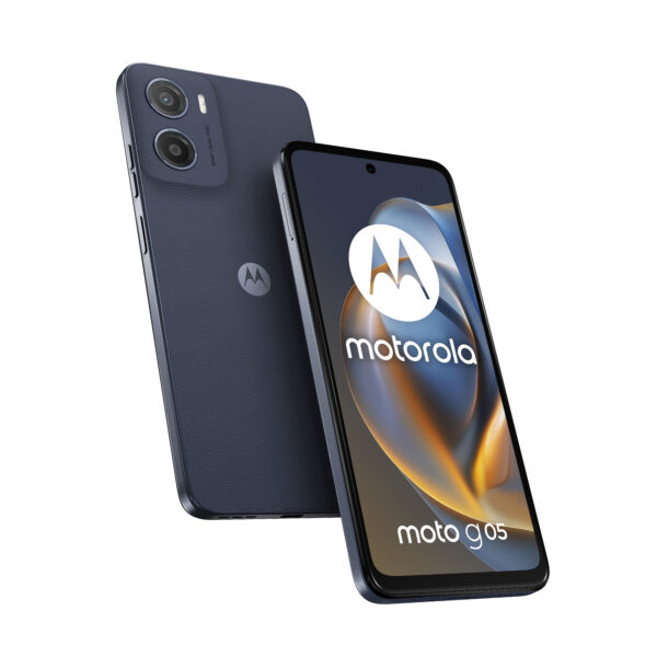 Smartphone Moto G05 128GB 4GB RAM Dual SIM Denim Blue „PB6L0054PL” (timbru verde 0.45 lei)