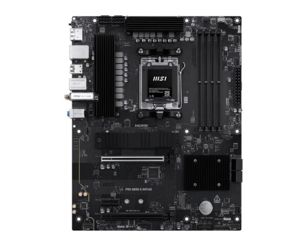 Placa de baza MSI PRO B850-S WIFI6E, AM5, DDR5, BT, ATX, Negru 911-7E80-002 „PRO B850-S WIFI6E”