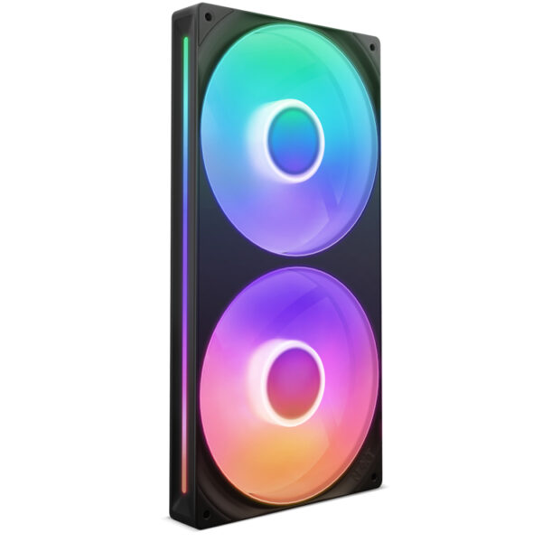 NZXT F280 RGB CORE, case fan (black) „RF-U28HF-B1” (timbru verde 2 lei)