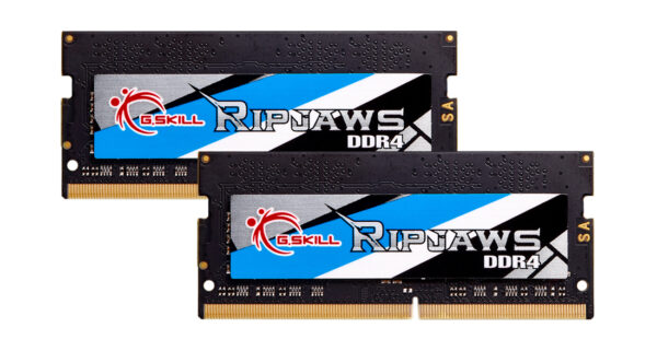 Memorie laptop G.Skill Ripjaws – DDR4 – kit – 32 GB: 2 x 16 GB – SO-DIMM 260-pin – 3200 MHz / PC4-25600 – unbuffered „SBGSK4G32000001”
