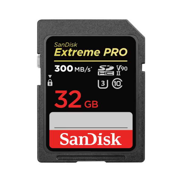 Card memorie Extreme PRO 32 GB SDHC UHS-II Class 10 „SDSDXDK-032G-GN4IN” (timbru verde 0.03 lei)