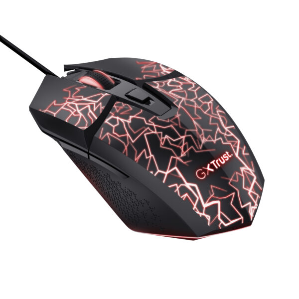 Mouse Trust GXT 113 Felox 6400 DPI, negr „TR-25749” (timbru verde 0.18 lei)