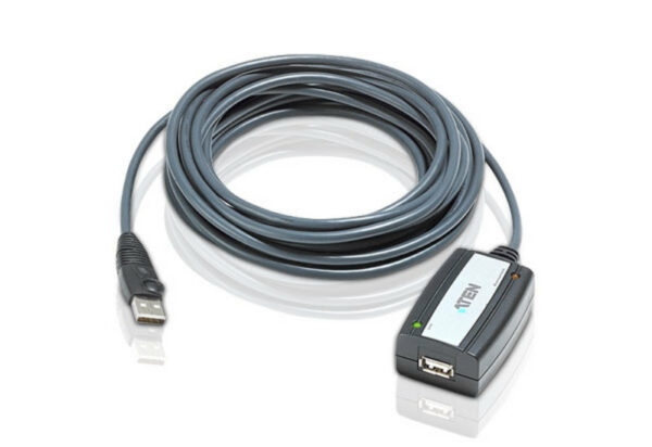 ATEN USB 2.0 Extender Cable (5m) „UE250-AT” (timbru verde 0.08 lei)