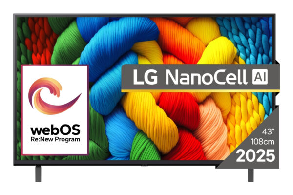 NANO TV 4K 43(109cm) LG 80A3B „43NANO80A3B.AEU” (timbru verde 15 lei)