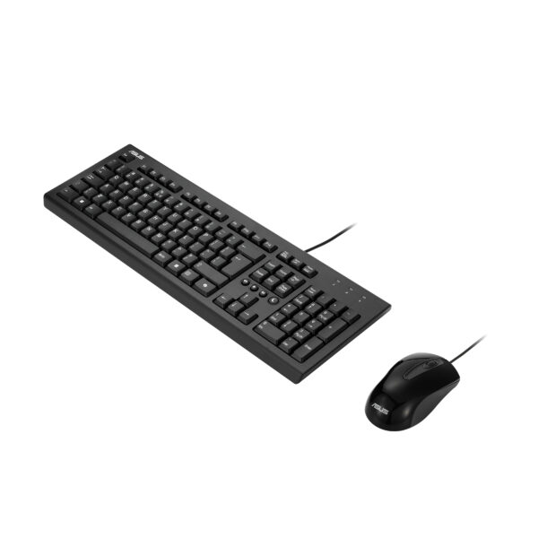 KEYBOARD +MOUSE OPTICAL U2000/ENG BK 90-XB1000KM001K0- ASUS „90-XB1000KM001K0-” (timbru verde 0.8 lei)