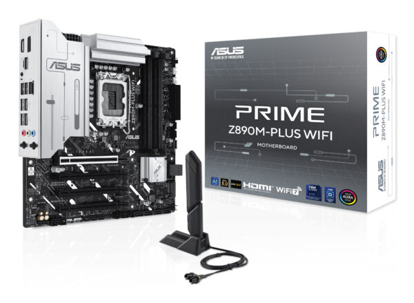 Placa de baza ASUS PRIME Z890M-PLUS WIFI Intel Z890 LGA 1851 (Socket V1) micro ATX „90MB1J80-M0EAY0”