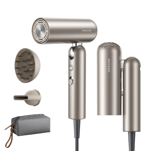 HAIR DRYER POCKET PRO/AHD51 PRO-TITANIUM GOLD DREAME „AHD51 PRO-TITANIUM GOLD” (timbru verde 2 lei)