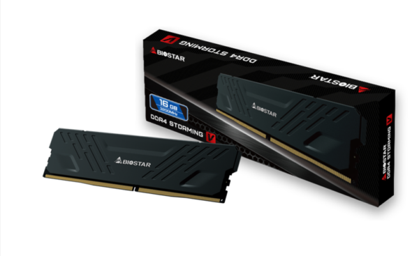 Memorie DDR Biostar „Storming V”, 16GB, DDR4, 3200 MHz, 1 modul, radiator, 1.5V, CL16, „DO32NU4H16”