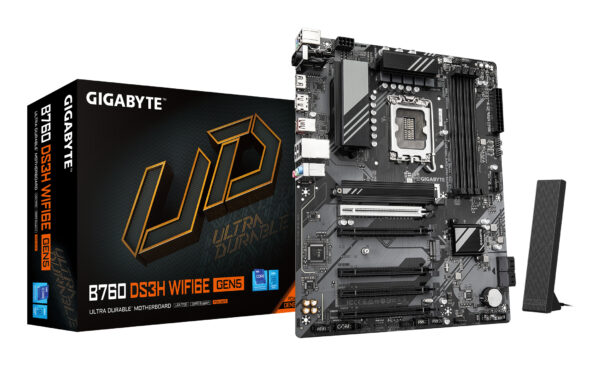 Placa de baza GIGABYTE B760 DS3H WF6E GEN5 „B760 DS3H WF6E GEN5”