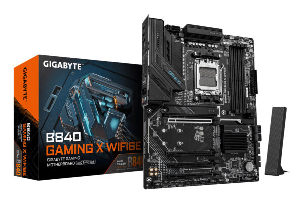 Placa de baza GIGABYTE B840 GAMING X WF6E „B840 GAMING X WF6E”