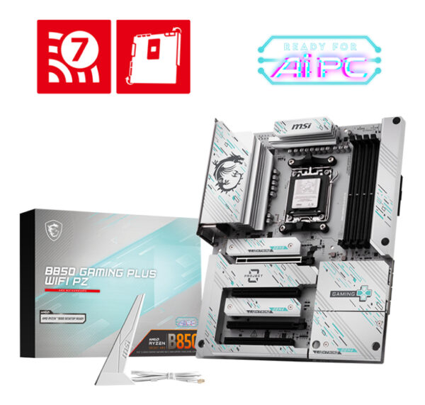 Placa de baza MSI B850 GAMING PLUS WIFI PZ „B850 GAMING PLUS WIFI PZ”