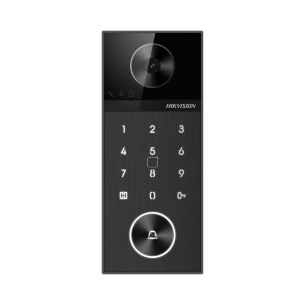POST VIDEOINTERFON 1x BUTON WI-FI „DS-KV6124-WBE1” (timbru verde 0.8 lei)