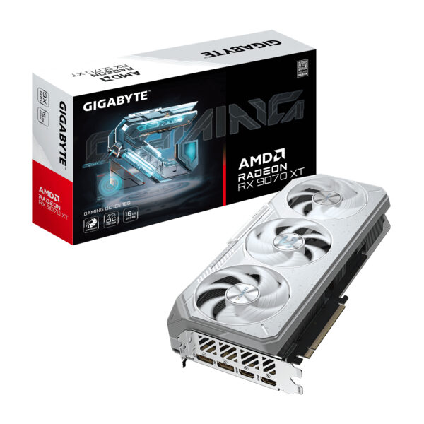MB GB GEFORCE RADEON RX 9070XT GM OC ICE „GV-R907XGAMINGOCICE-16GD”