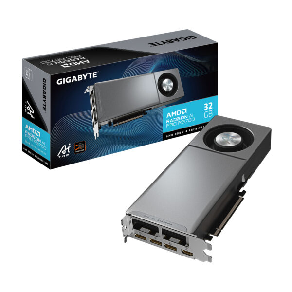 Radeon AI PRO R9700 „GV-R9700AI TOP-32GD”