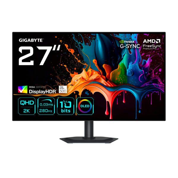 Gaming MO27Q28G 27 inch QHD WOLED 0.03 ms 280 Hz USB-C HDR G-Sync Compatible „MO27Q28G” (timbru verde 7 lei)