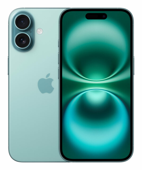 Smartphone iPhone 16 256GB Teal „MYEJ3” (timbru verde 0.45 lei)